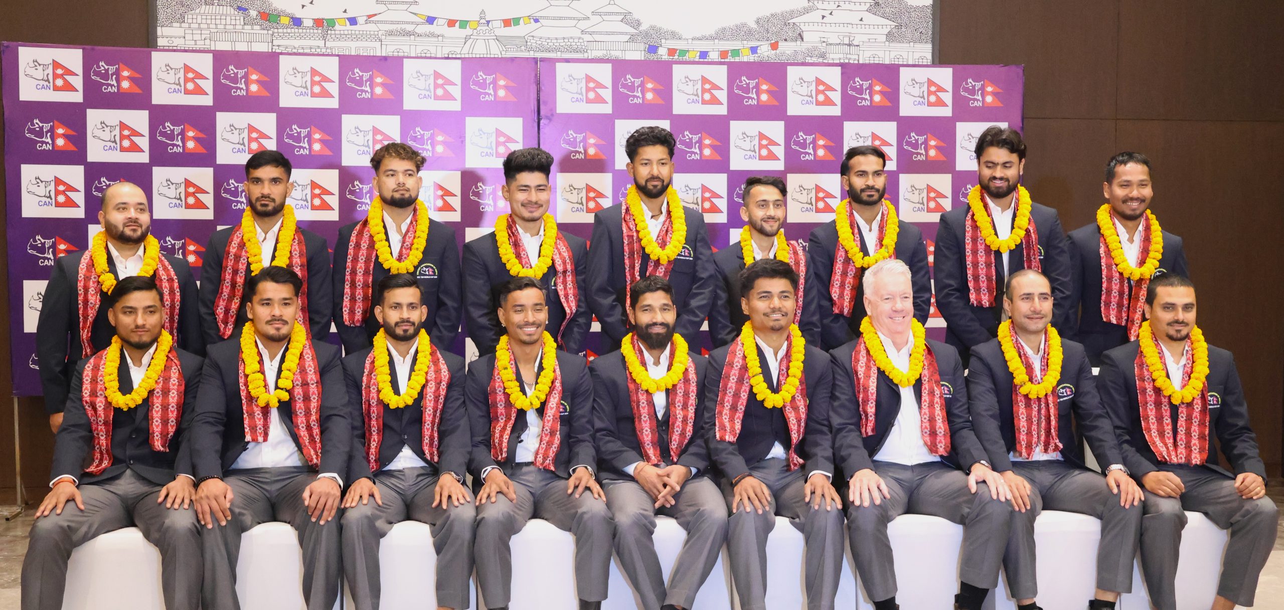 विश्वकप यात्रामा नेपाली क्रिकेट टोली, क्यानद्वारा औपचारिक बिदाइ