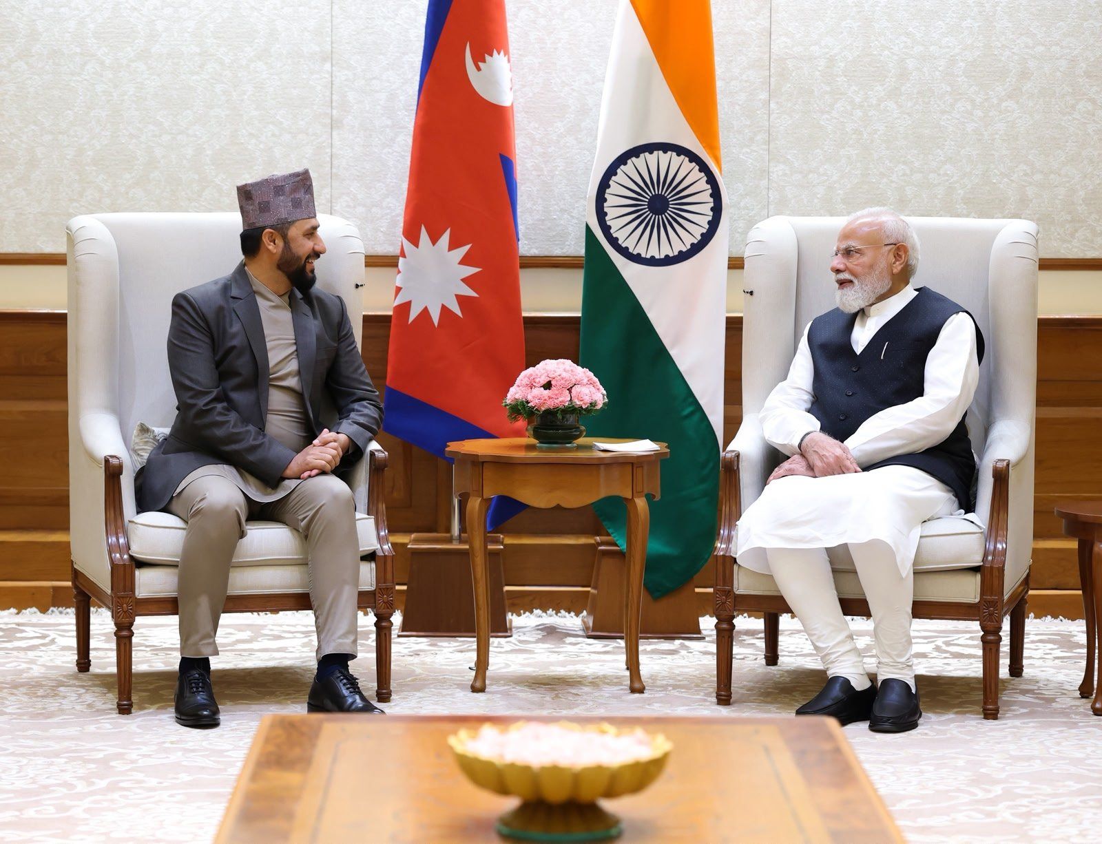मोदीसँग रवि लामिछानेको भेट, नेपालसँगको सम्बन्ध अझ उचाइमा लैजान भारत तयार