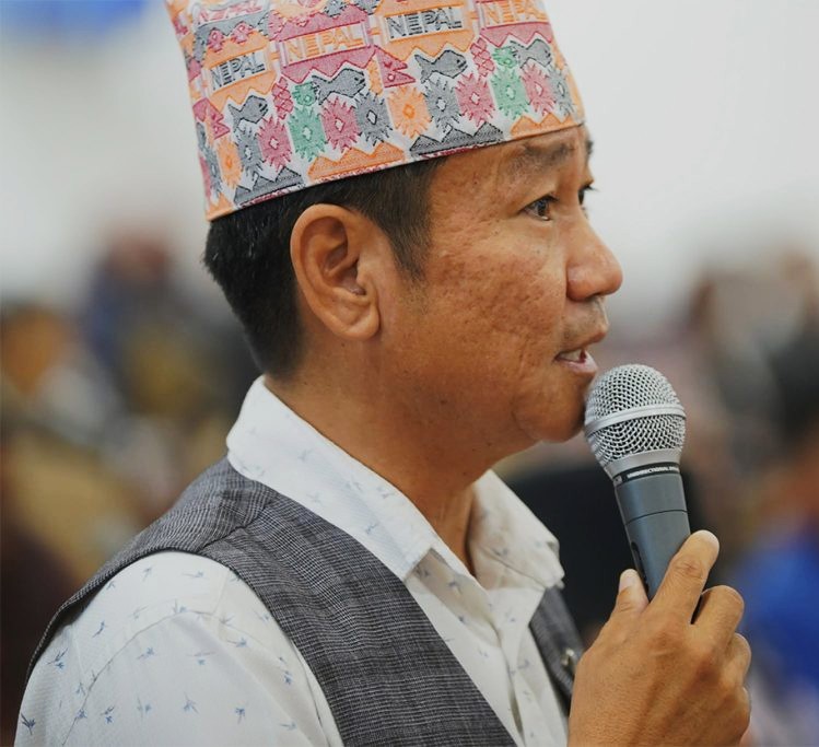 श्रमप्रति सकारात्मक दृष्टिकोण नहुँदा मुलुक गरिबीमा रह्यो : हर्क साम्पाङ