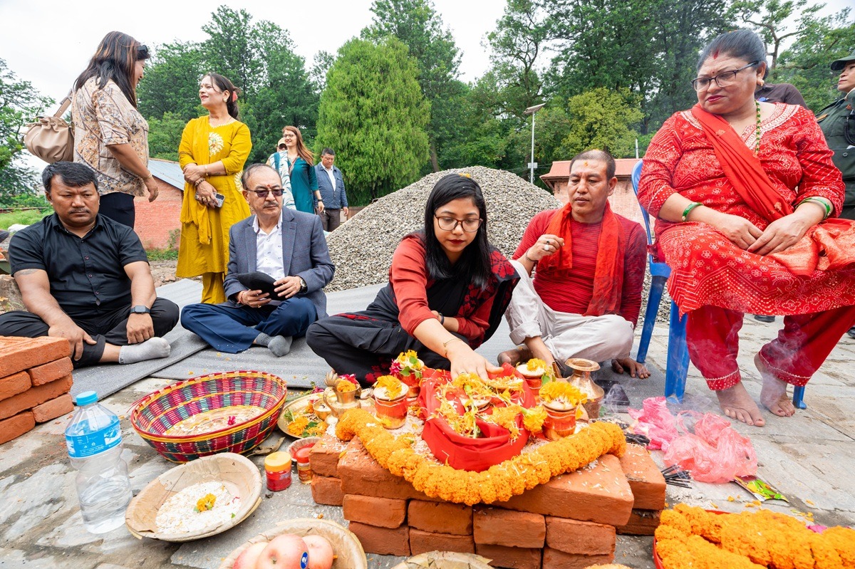 वनकाली धर्मशालालाई बस्न योग्य बनाउँदै काठमाडौँ महानगरपालिका