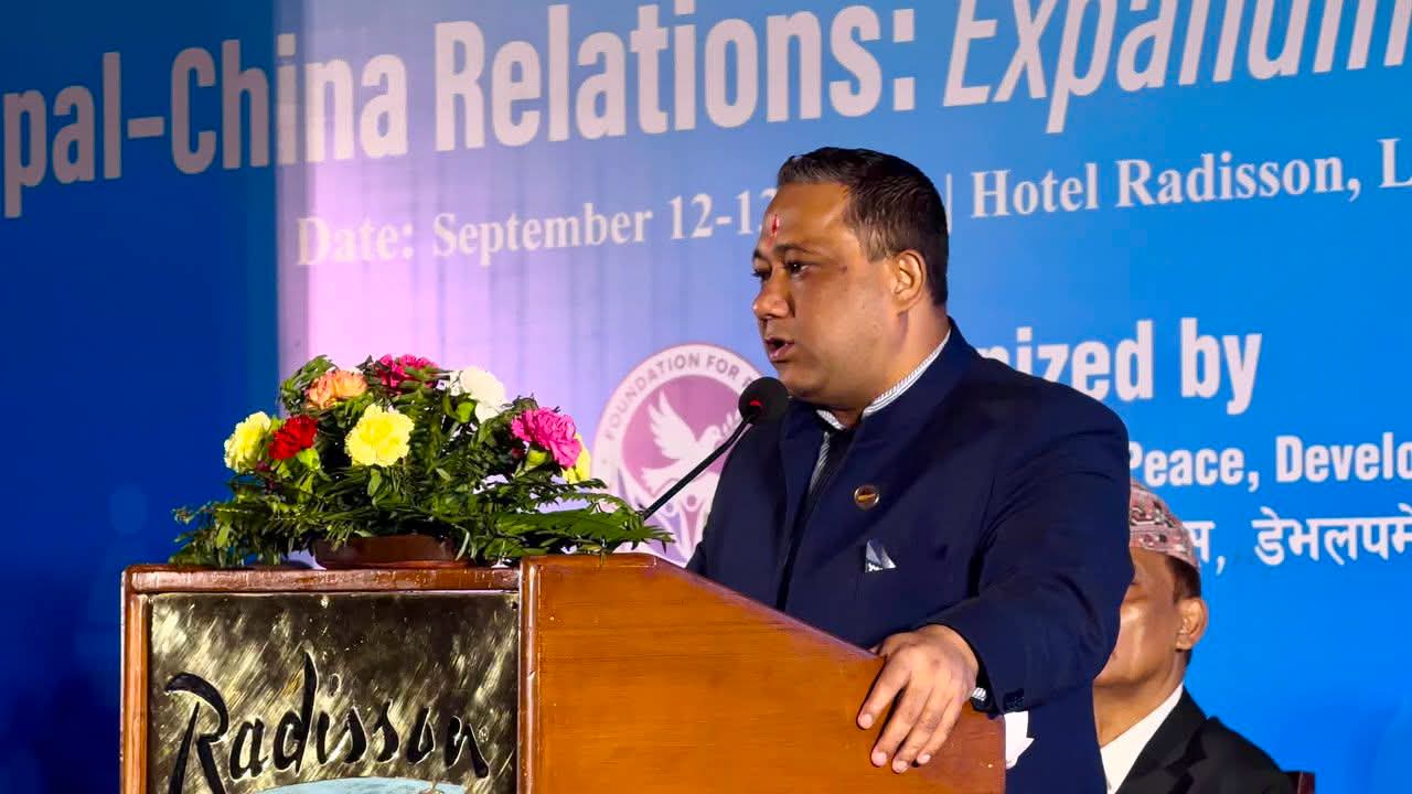 नेपाल–चीन सम्बन्धलाई पर्यावरणीय, प्राविधिक र रणनीतिक साझेदारीमा बदल्न परराष्ट्रमन्त्री खनालको जोड