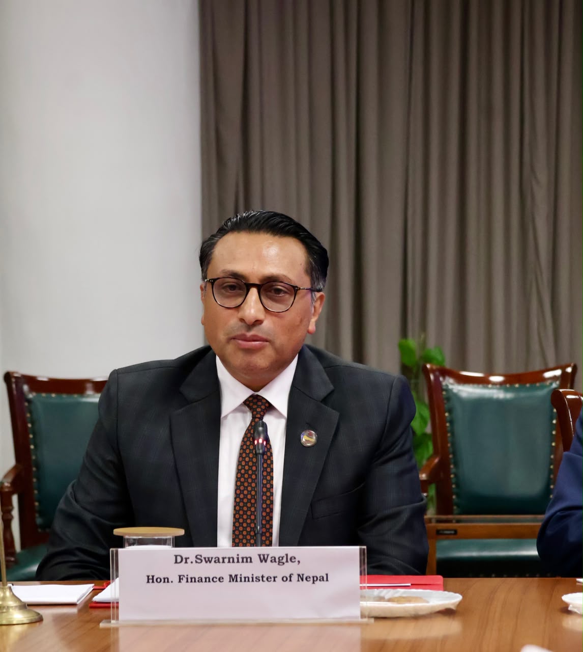 भारत भ्रमणको दोस्रो दिन अर्थमन्त्री वाग्ले र जयशङ्करबीच भेटवार्ता हुँदै